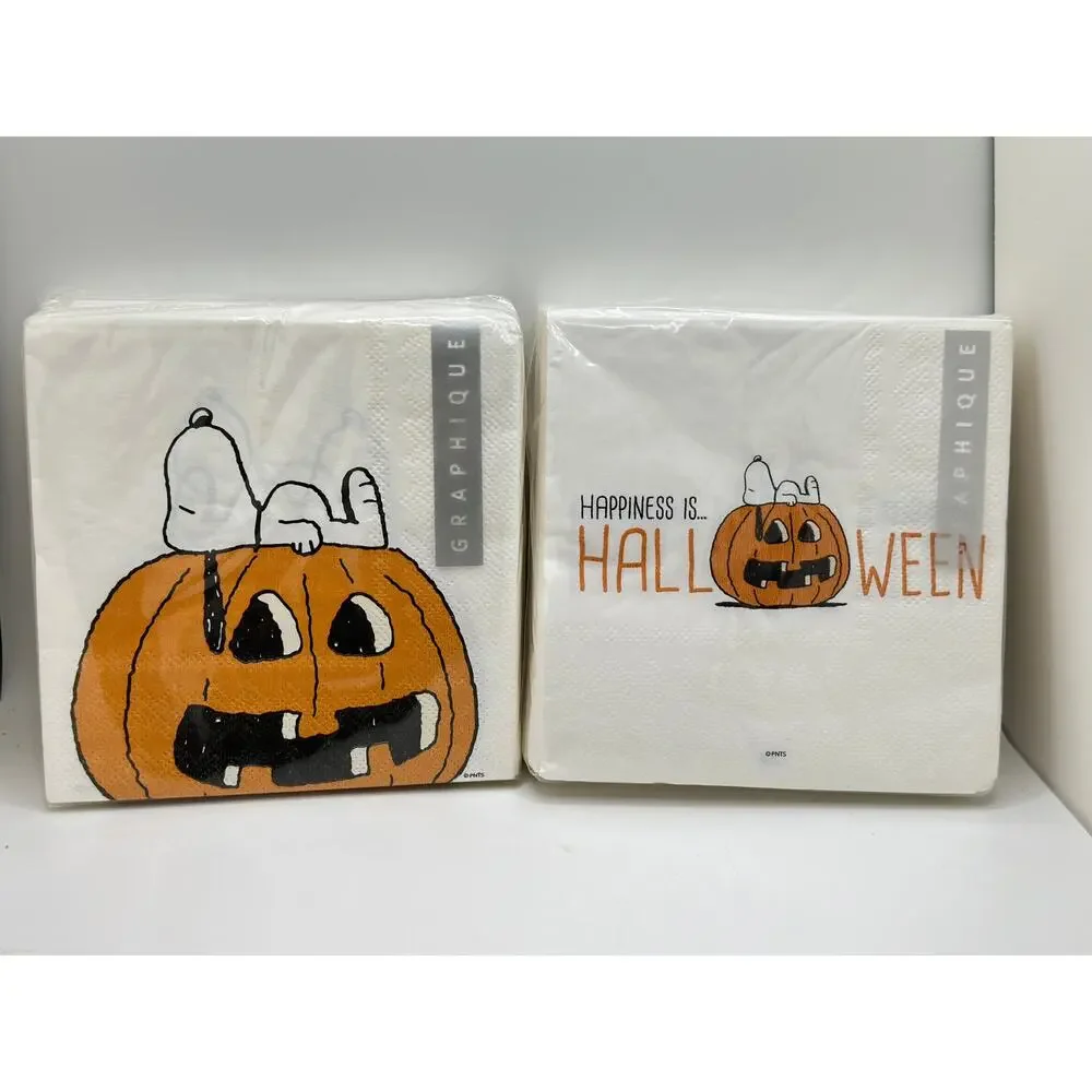Snoopy Halloween Napkin Set